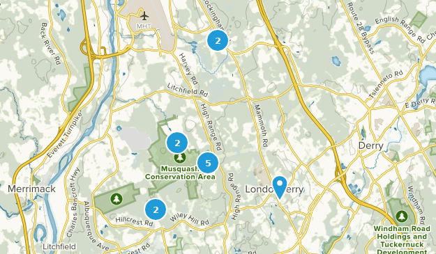 Londonderry, New Hampshire Map