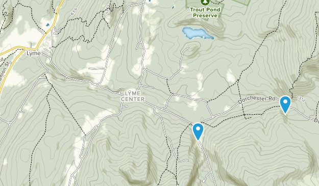 Lyme, New Hampshire Map