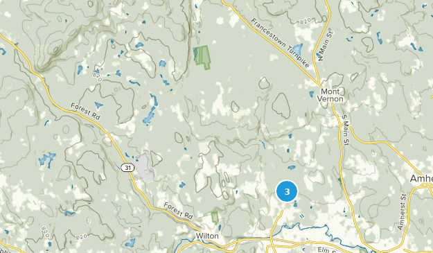Lyndeborough, Nuevo Hampshire Map