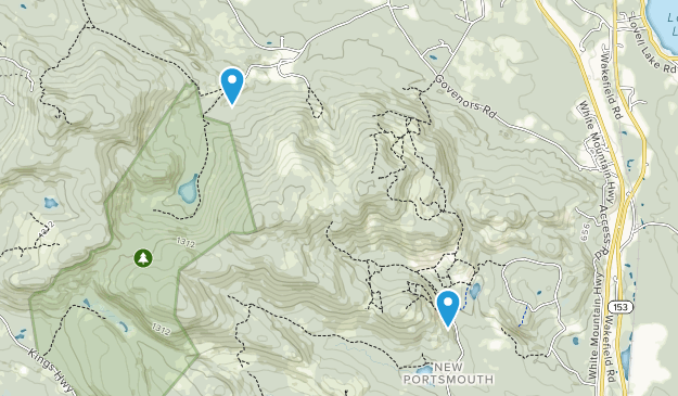 Middleton, New Hampshire Map