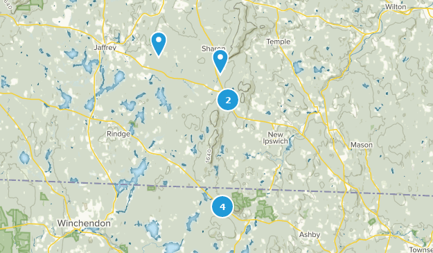 New Ipswich, New Hampshire Map