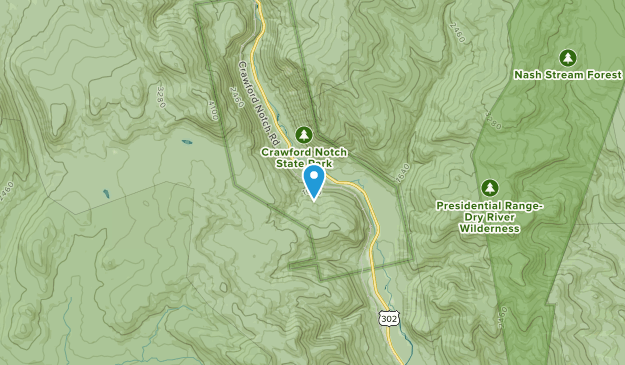 Notchland, New Hampshire Map