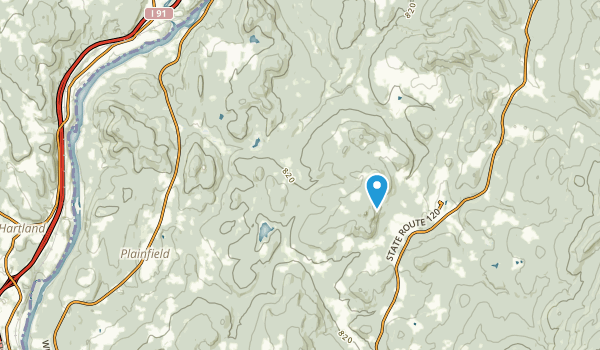 Plainfield, New Hampshire Map