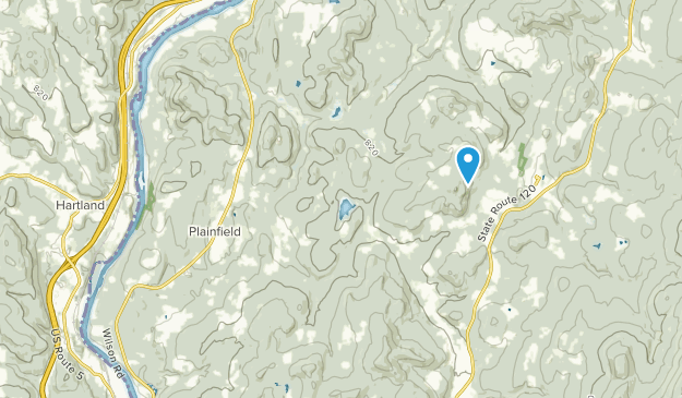 Plainfield, New Hampshire Map