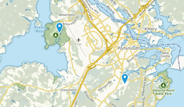 Portsmouth, New Hampshire Map