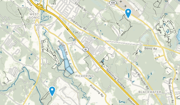 Rochester, New Hampshire Map