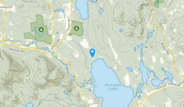 Silver Lake, New Hampshire Map