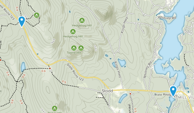 Stoddard, New Hampshire Map