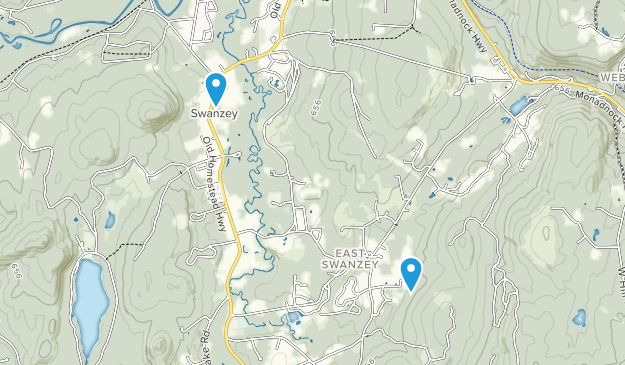 Swanzey, New Hampshire Map