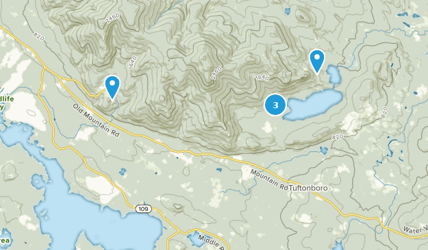 Tuftonboro, New Hampshire Map