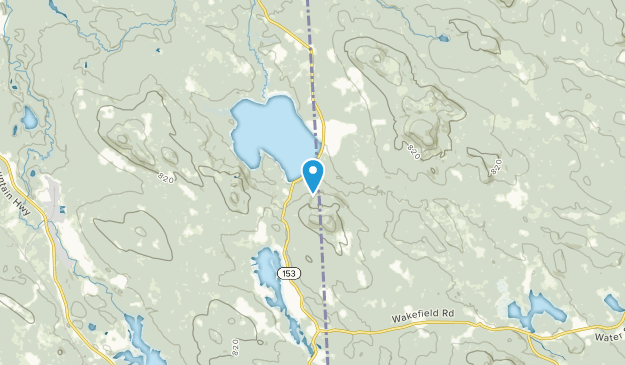 Wakefield, New Hampshire Map