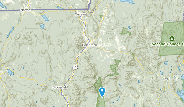 West Stewartstown, New Hampshire Map