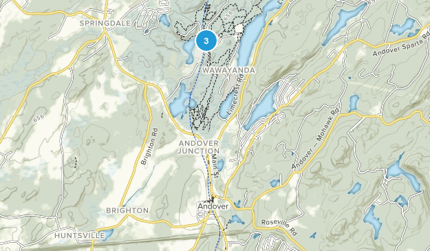 Andover, New Jersey Map
