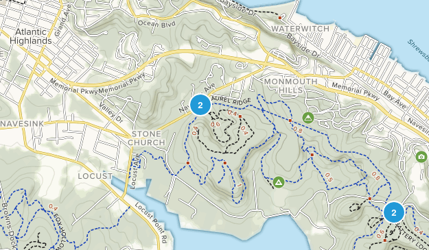 Atlantic Highlands, New Jersey Map