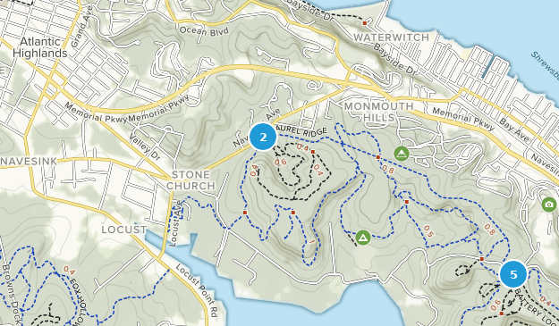 Atlantic Highlands, New Jersey Map