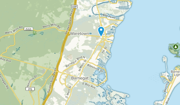 Barnegat, New Jersey Map