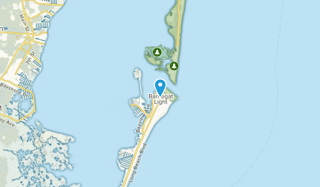 Barnegat Light, New Jersey Map