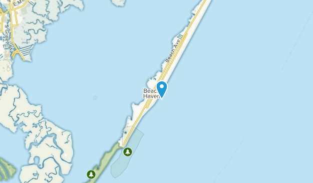 Beach Haven, New Jersey Map