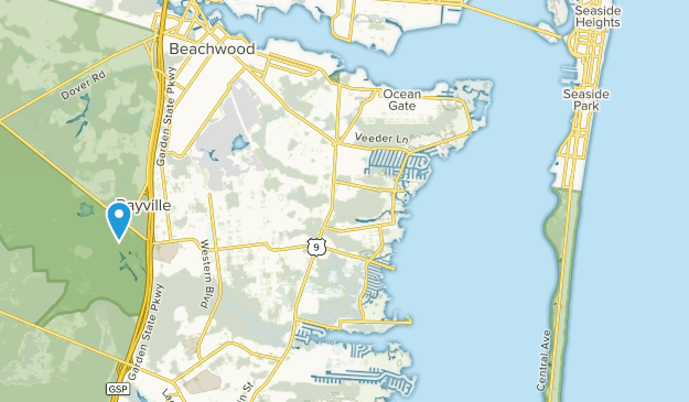 Berkeley, New Jersey Map