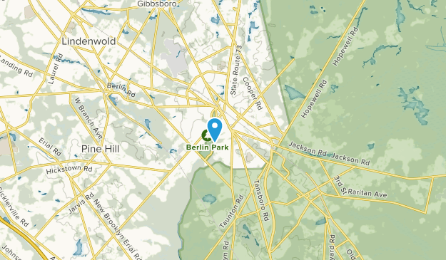 Berlin, New Jersey Map