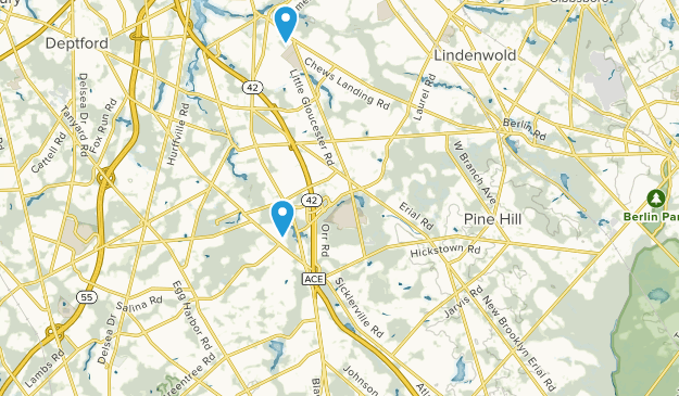 Blackwood, New Jersey Map