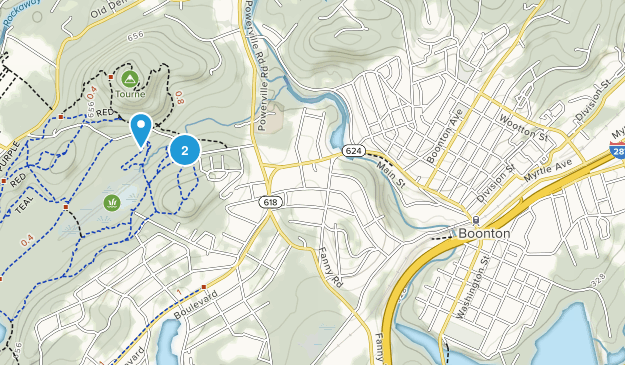 Boonton Township, New Jersey Map