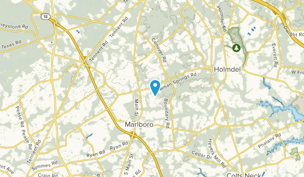 Bradevelt, New Jersey Map