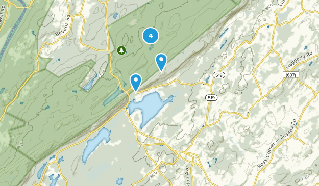 Branchville, New Jersey Map