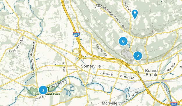 Bridgewater Township, New Jersey Map