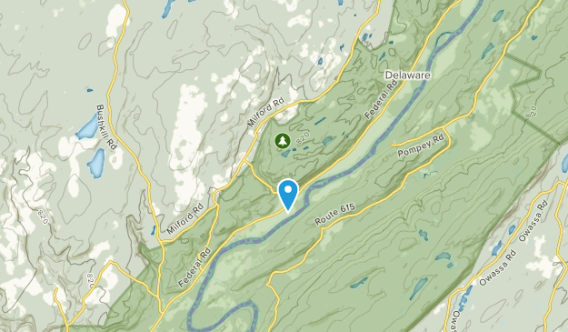 Bushkill, New Jersey Map
