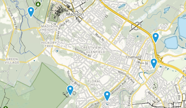 Chatham, New Jersey Map