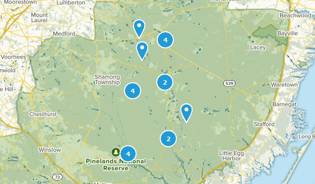 Chatsworth, New Jersey Map