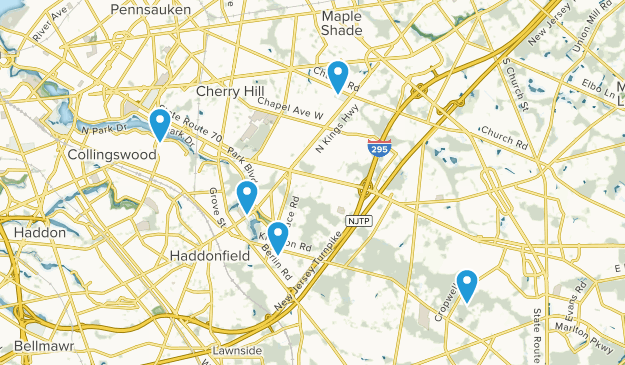 Cherry Hill, New Jersey Map