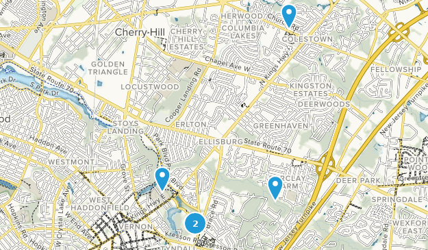 Cherry Hill, New Jersey Map