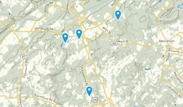Chester, New Jersey Map