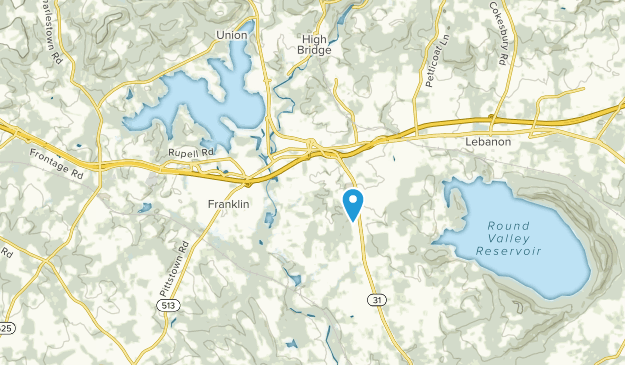 Clinton, New Jersey Map