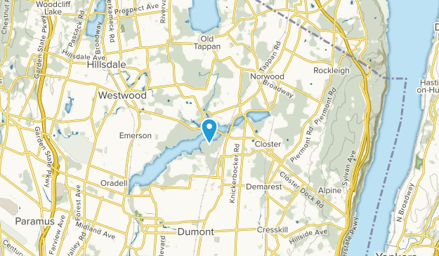 Closter, New Jersey Map