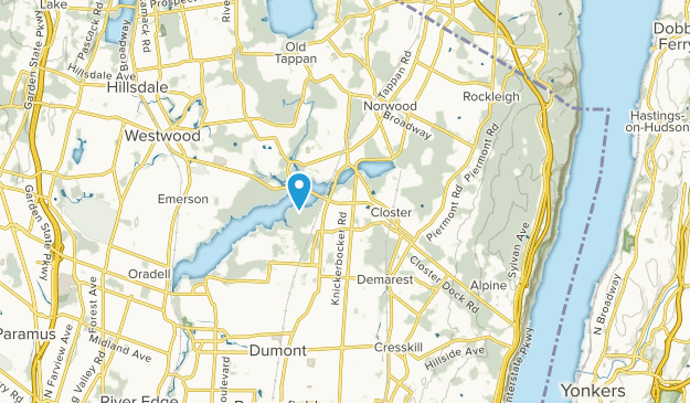 Closter, New Jersey Map