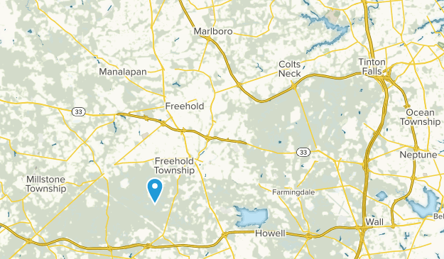 Colts Neck, New Jersey Map