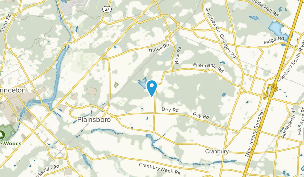 Cranbury, New Jersey Map