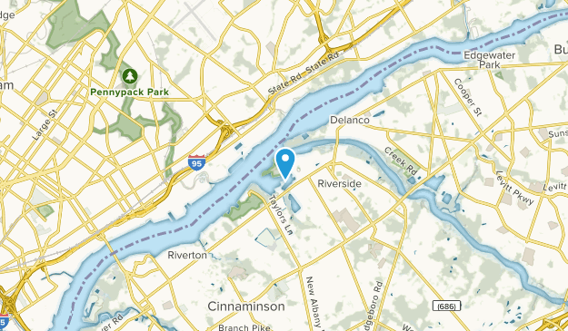 Delran, New Jersey Map