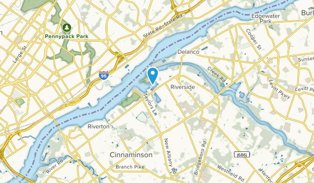 Delran, New Jersey Map