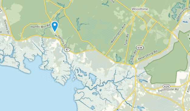 Dennis, New Jersey Map