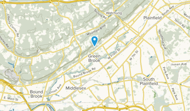 Dunellen, New Jersey Map