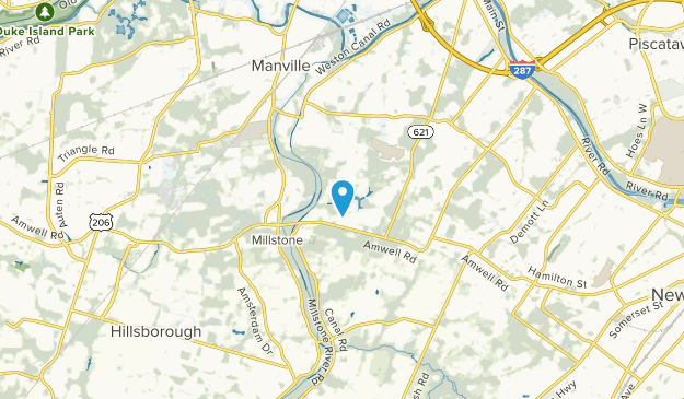 East Millstone, New Jersey Map
