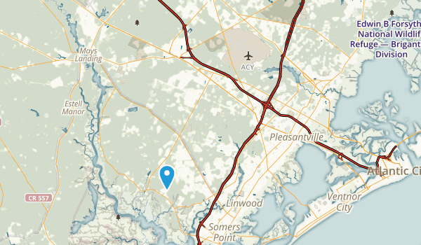 Egg Harbor, New Jersey Map
