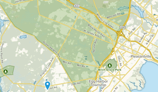 Egg Harbor, New Jersey Map