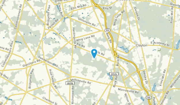 Elk, New Jersey Map