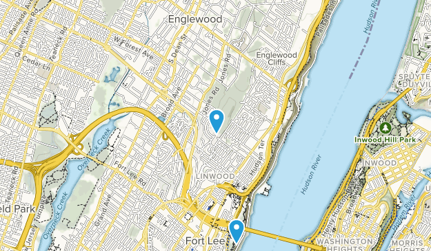 Englewood, New Jersey Map