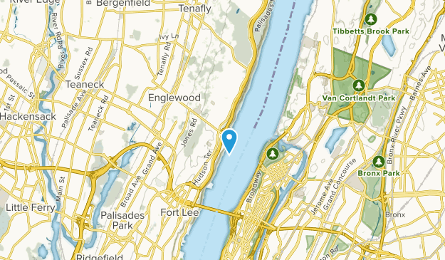 Englewood Cliffs, New Jersey Map